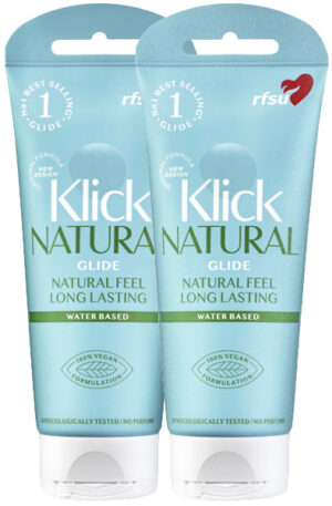 2-pack RFSU Klick Natural Glide 100ml - Pakkumised 1