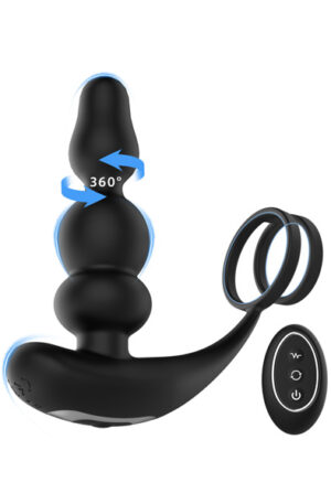 360 Rotating Prostate Plug With Remote - Eesnäärme stimulatsioon 1