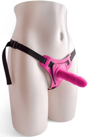 Adjustable Strap-On Belt With Realistic Dildo - Strap on rakmetega 1