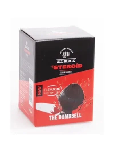 All Black Steroïd The Dumbbell 11 cm - XL tagumik 5