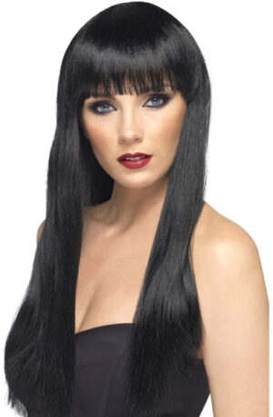 Beauty Long Wig Black - Parukas 1