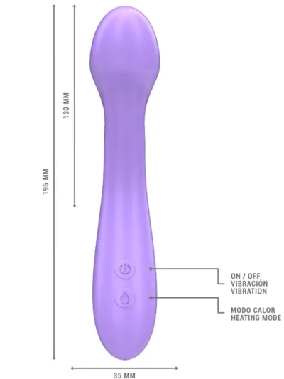 Becky Vibrator Heatable 7 Vibrations - Vibreeriv dildo 4