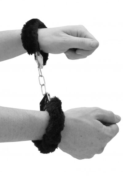 Beginner's Furry Hand Cuffs With Quick-Release Button - BDSM-i käerauad 3