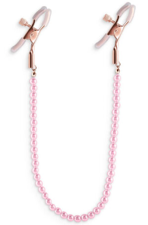 Bound Nipple Clamps D1 Pink - Kettidega nibuklambrid 1