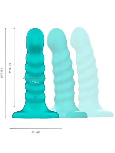 Buffy Vibrator Spiral 10 Vibrations Remote Control - Vibreeriv dildo 3