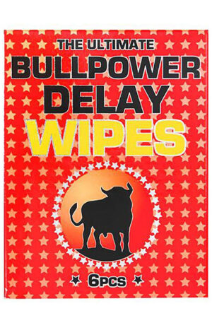 Bull Power Wipes Delay Sachets 6x2ml - Viivitusgeel 1