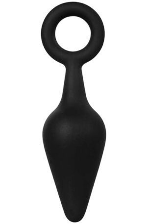 Butt Plug With Ring Medium 11,9 cm - Tõmberõngaga anaallelu 1