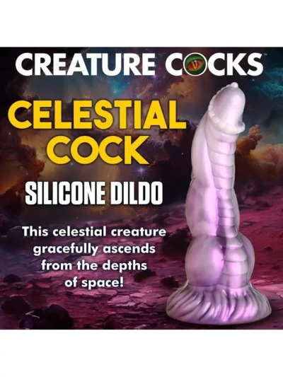 Celestial Cock Silicone Dildo 22,8 cm - Dragon dildo 3