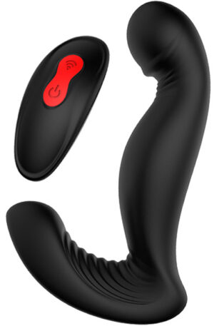 Cheeky Love Swirling P-pleaser Black - Kaugjuhtimisega eesnäärme vibraator 1