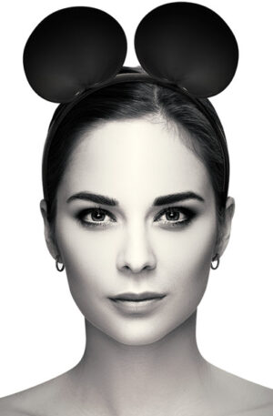 Chic Headband With Mouse Ears - Musöron 1