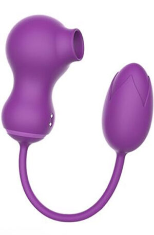 Clitoris Sucker & Vibrating Egg Rusher - Õhurõhu vibraator 1