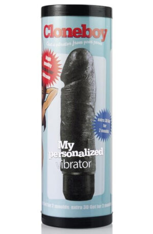 Cloneboy Dildo With Vibration Black - Kloon-A-Willy komplekt 1