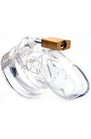 Cocklock CB 6000S Chastity Device Clear - Vooruslikkuse puur 1