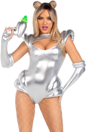 Cosmic Cutie Costume Silver - Rollimäng ja maskeraad 1