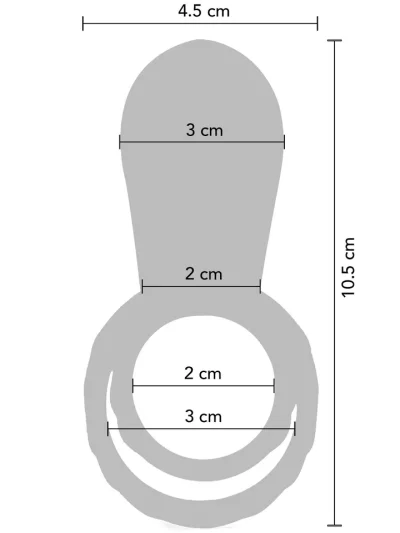 Couples Stimulator Ring - Vibreeriv peeniserõngas 4