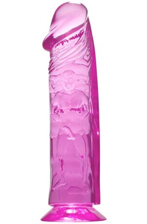 Crystal Pleasures Dildo Pink 20 cm - Dildo 1