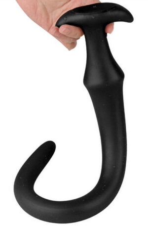 Darksil Ultra Long Slim Dildo Black L 50 cm - Eriti pikk anaaldildo 1