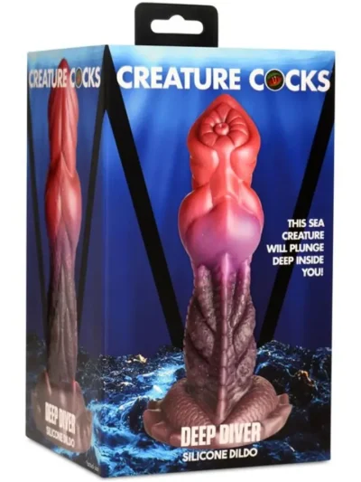 Deep Diver Silicone Dildo 19,3 cm - Dragon dildo 7