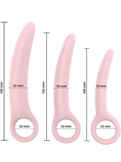 Dilators Set For Pelvic Floor Exercises - Laiendaja pakett 2