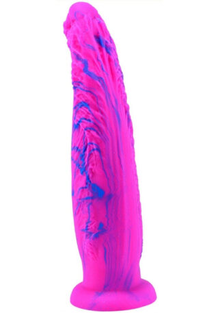 Dildo Koal Pink-Blue 28 cm - Dragon dildo 1