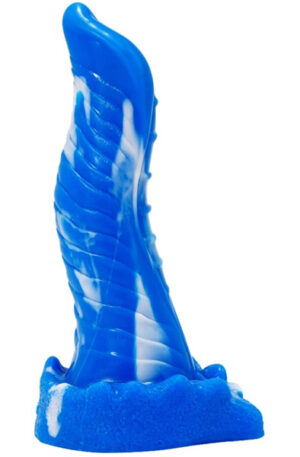 Dildo Lizard Blue-White 23 cm - Dragon dildo 1
