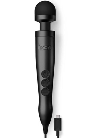 Doxy 3 USB-C Wand Vibrator Matte Black - Maagiline Massaaži Wand 1