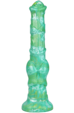 Dragonfire Dildo Green 30,5 cm - Dragon dildo 1