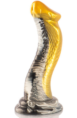 Drakon Dildo Yellow Cobra 20,5 cm - Dragon dildo 1