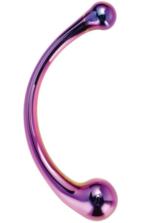 Dream Toys Glamour Glass Curved Wand - Klaasist dildo 1