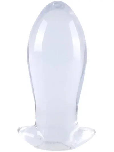 Eggplay Clear Transparent Plug 13,5 cm - XL tagumik 1