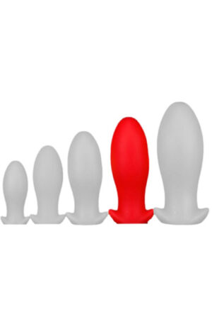 Eggplay Silicone Plug Saurus Egg Red XL - Eriti suur anaallelu 1