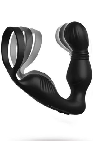 Elite Ass-Gasm Pro P-Spot Milker - Eesnäärme vibraator peeniserõngaga 1