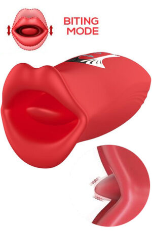 Ember Licking & Vibrating Mouth Shape Massager - Kliitoristimulaator 1
