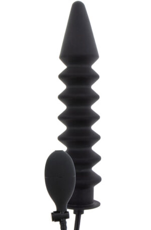 Extreme Inflatable Ribbed Plug 38 cm - Täispuhutav anaalkork 1