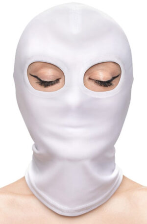 Fetish & Fashion Eyes Hood White - BDSM mask 1