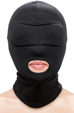 Fetish & Fashion Mouth Hood Black - BDSM mask 1