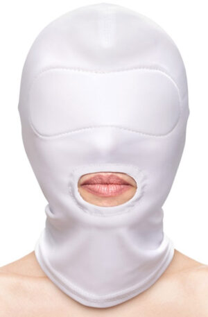 Fetish & Fashion Mouth Hood White - BDSM mask 1