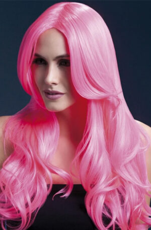 Fever Khloe Wig Neon Pink - Parukas 1