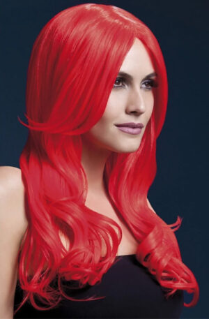 Fever Khloe Wig Neon Red - Parukas 1