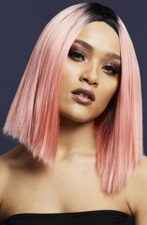 Fever Kylie Wig Two Toned Blend Coral Pink - Parukas 1