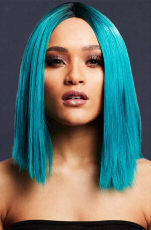 Fever Kylie Wig Two Toned Blend Teal - Parukas 1