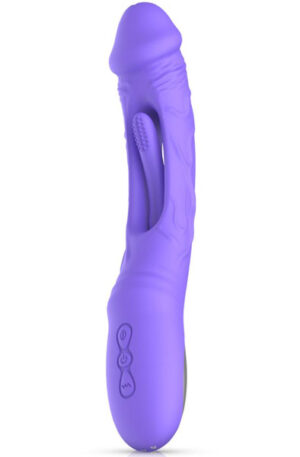 Flax Vibrating Dildo With G-Spot Stimulator - G-punkti vibraator 1