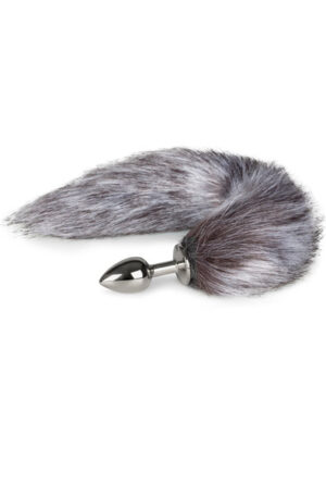 Fox Tail Plug No. 5 Silver - Looma saba ja anaallelu 1