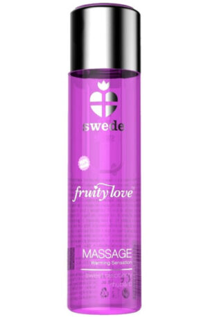 Fruity Love Massage Sweet Raspberry Rhubarb 60ml - Massaažiõli 1
