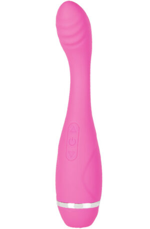 G-Spot Vibrator With Air Pressure Suction Pink - G-punkti vibraator 1