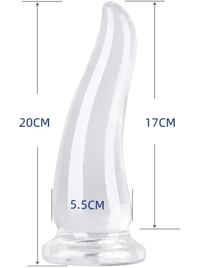 Gazox Transparent Plug 20 cm - XL tagumik 2