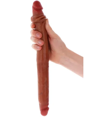 Get Real Silicone Foreskin Double Dong 40 cm - Kahekordne dildo 1