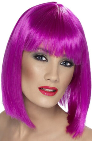 Glam Wig Neon Purple - Parukas 1