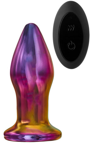 Glamour Glass Remote Vibe Plug - Klaasist anaalkork 1