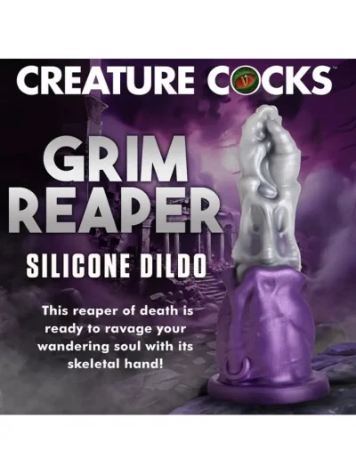 Grim Reaper Silicone Dildo 23 cm - Dragon dildo 3